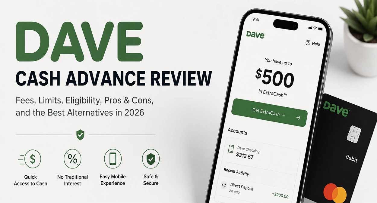 Dave Cash Advance Review 2026: Honest Look at Fees, Limits, Pros & Cons